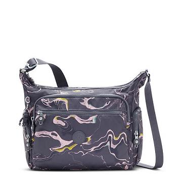 Kipling Gabbie Printed Crossbody Bags Soft Marble | AU 1160IL